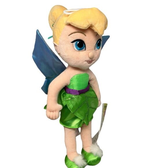 Disney Parks Plush Tinker Bell 14" Animators Baby Toddler Peter Pan Toy Fairy - Picture 6 of 8